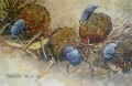 Dung Beetles Dung Beetles. Watercolour. 250 x 175 mm. Sold.