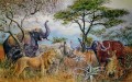 Aloes & Big Five The Big Five, painting