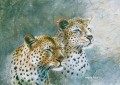 Leopards on Rice-paper Leopards on Rice-paper. watercolour & gouache. 570 x 410 mm. sold