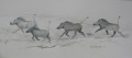 warthog-running-sketch Warthogs running sketch. 560 x 250 mm. Pencil and wash sketch, sold.