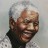 Nelson Mandela, Watercolour. 350 x 260 mm.