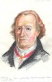 Goethe Goethe. A4 pencil sketch