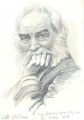 Walt Whitman Walt Whitman. A4 pencil sketch