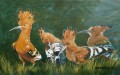 African Hoopoes. African Hoopoes. watercolour & gouache. 310 x 430 mm. sold.