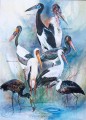 Storks of South Africa Storks of South Africa. watercolour. 500 x 700 mm. sold.