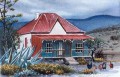 Klaarstroom cottage Klaarstroom cottage. watercolour. 250 x 350 mm. sold