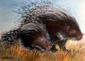 Porcupines Porcupines. watercolour. 350 x 250 mm. sold