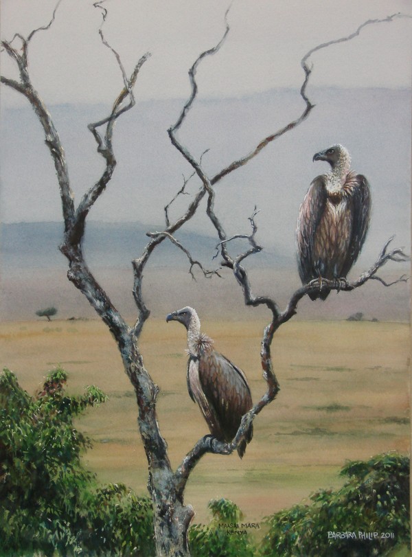 vulture painting