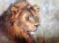 Lion watercolour