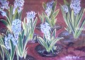Hyacinths painting