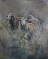 Sheep Oil Painting